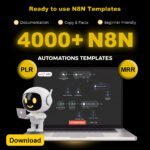 Unlock Up to 4000 Ready-to-Use n8n Automations
